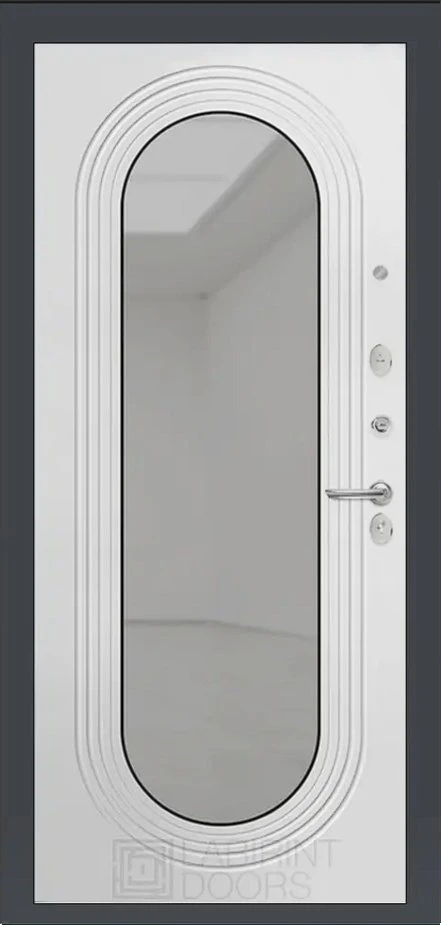 с зеркалом Дольче - Белый софт