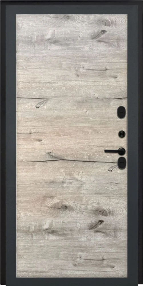 Входная дверь ДвериПРО L-45 Без фрезеровки Дуб пацифик горизонт DPRO201299 внутренняя сторона
