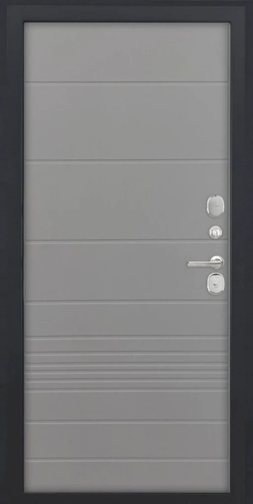 Входная дверь ДвериПРО Берген ФЛ-700 (10мм, ясень грей) DPRO201097 внутренняя сторона